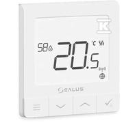 SALUS SQ610 Regolatore di temperatura con sensore di umidità, 230V