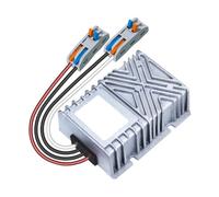 Regolatore stabilizzatore di tensione da 9 a 36 V, 12 V, 24 V a 24 V CC, da 1 A a 30 A, in alluminio, convertitore da CC a CC Boost Buck per auto (alluminio 15 A, 18-36 V-24 V)