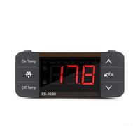 Regolatore Temperatura Industriale con Sensore 2m(EK-3030) | Serie 3010 affidabile, per ideale celle frigorifere, montaggio per semplice, colore professionale