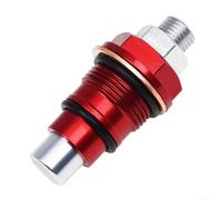 Regolatore tendicatena a camma da motocross compatibile con 250 350 Per modelli EXC XCF 2007 2023, costruito in alluminio per protezione e prestazioni del motore (rosso)