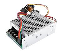 Regolatore Velocità Motore PWM 10V-55V 60A per Motore CC Spazzolato con Display Digitale e Interruttore Reversibile Avanti-Freno-Indietro per Applicazioni Robotica Auto e DIY