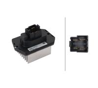 Regolatore Ventilatore Interno 12 V 4-polig HELLA per U.a. Terreno Rover Range