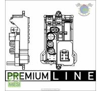 Regolatore ventola abitacolo Mahle per MAYBACH 57 MERCEDES CLASSE S 600 500 430