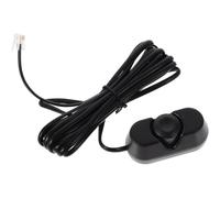 Regolatore Volume per Subwoofer Auto, Controllo Inline Nero in PVC | Installazione Rapida 1 Pezzo, per Porti Controllo Testata, Guida senza Distrazioni, Taratura Bassi