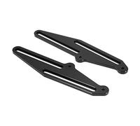 Regolatori del parabrezza Kit di supporto per supporto per moto Staffa per parabrezza compatibile con Tenere 700 XT700Z 2019 2020 2021(Black)