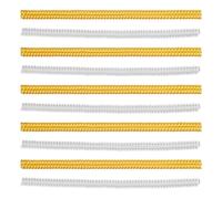 Regolatori di dimensioni in silicone per gioielli sciolti - Protezioni invisibili Comfort Fit ridimensionabili, facili da installare, protezioni per anelli in silicone invisibili, Misura unica, come