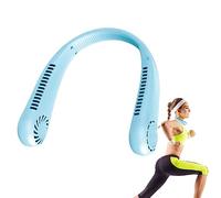 [Regolazione a tre velocità] La ventola for il collo personale ha 3 velocità Bassa/Media/Alta opzionali. 1 pulsante for cambiare tre diverse velocità del . Il design a tre velocità regolabili offre pi