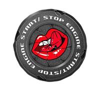 Regolazione della protezione 'accensione rotante per auto | per auto, copertura del pulsante di accensione, coperchio del pulsante di e arresto, decorazione interna D