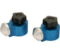 Regolazione fine per la guida di fresatura Sauter - 1 coppia small blue