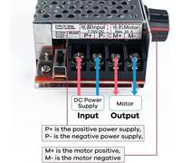 Regolazione motore liscia DC 770V 30A Regolatore velocità dimmer governatore go