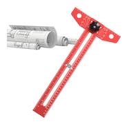 Regole Di Costruzione - A T Di Precisione Regolabile E Scorrevole,Righello A T,Per Carpenteria DIY Assemblaggio Disegno Pittura Installazione