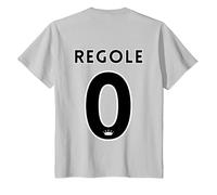Regole Zero Maglietta, Bambini, Argento, 10 Anni