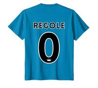 Regole Zero Maglietta, Bambini, Zaffiro, 12 Anni