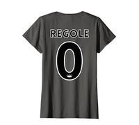 Regole Zero Maglietta, Donna, Asfalto, M