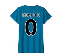 Regole Zero Maglietta, Donna, Zaffiro, XXL