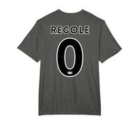 Regole Zero Maglietta, Uomo Taglie Grandi, Asfalto, 3X Tall