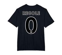 Regole Zero Maglietta, Uomo Taglie Grandi, Nero, 5X Tall