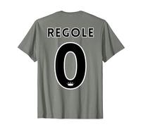 Regole Zero Maglietta, Uomo, Verde Militare mélange, M