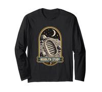 REGOLITH Study Impronta nella Polvere Lunare Maglia a Manica