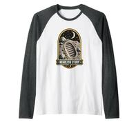 REGOLITH Study Impronta nella Polvere Lunare Maglia con Maniche Raglan