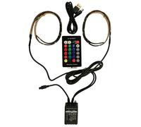 Regolo luminoso universale Gembird LED-2SU-RGB50-01 RGB USB 2x50 cm multicolore