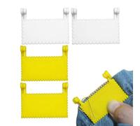 Regolo per Cucito Bordi | Attrezzo Leggero da 3mm/4mm per Imbastitura con Clip | Metro a Nastro e Righello per Cucire per Abbigliamento Casa Maglione Vestito Top Coperta Pantaloni | Indumenti per