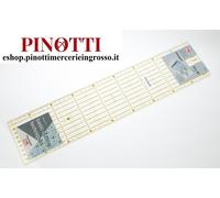 Regolo squadra universale Per Sartoria Prym 611318 omnigrid - Cm 10 X 45