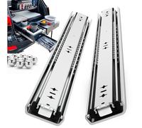 REGUDA Guide di bloccaggio per cassetti resistenti, estensione completa, con serratura da 40,6 cm, 45,6 cm, 50,8 cm, 50,8 cm, 53 mm, 53 mm, 61 cm, capacità di carico: 113,4 kg (senza serratura