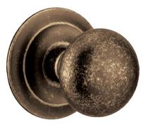 REGUITTI Pomolo COSMO fisso con rosetta mat. OTTONE col. 1M OTTONE RUSTICO dim.