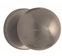 REGUITTI Pomolo SFERA fisso con rosetta mat. OTTONE col. 15 OTTONE SATINATO