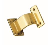 REGUITTI Supporto a gomito per corrimano in appoggio quadro mat. OTTONE col. 02