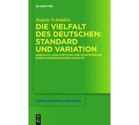 Regula Schmidlin Die Vielfalt des Deutschen (Copertina rigida)