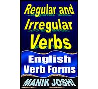 Regular and Irregular Verbs: English Verb Forms: 35