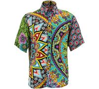 Regular Camicia a Manica Corta Loud Originals Mandala Carnival Bold Uomo