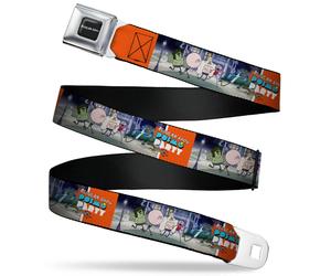Regular Show Belt, Seatbelt Buckle Belt, Regular Show Characters Posmo Party Run