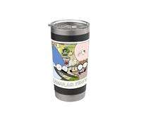 Regular Show Instant Picture Bicchiere termico in acciaio inox doppia parete