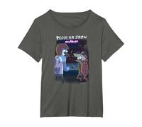 Regular Show Rs The Movie Maglietta, Donna Plus-Size, Asfalto, 1X