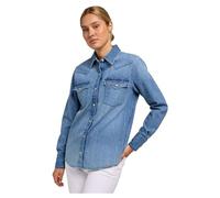 Lee Camicia Western Regolare Maglietta, Mt Range, L Donna
