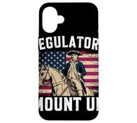 Regulators Mount Up Cavaliere Coloniale Heritage Patriota Custodia per iPhone 16 Plus