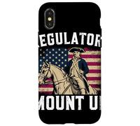 Regulators Mount Up Cavaliere Coloniale Heritage Patriota Custodia per iPhone X/XS