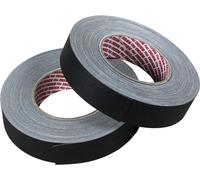 Regutex R Fabric Tape 250 My, 19 mm, 50 m, superficie dipinta di nero (1 pezzo) NEW