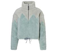 Rehall - Women's Lauren - Pullover in pile L grigio/turchese