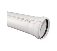 Rehau Raupiano Plus - Tubo di scarico acustico DN 50 x 1000 mm