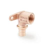 Rehau Rautitan RX+ - Angolo da parete con IG, 16 mm x Rp 1/2" corto