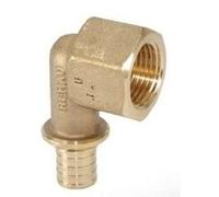 Rehau Rautitan RX+ - Transizione angolare con IG, 20 mm x Rp 1/2"