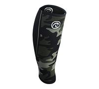 Rehband Bendaggio per polpaccio in neoprene, bendaggio compressivo per polpaccio e stinco, parastinchi per stacchi da terra, CrossFit, Colore:Camuffare, Misura:M