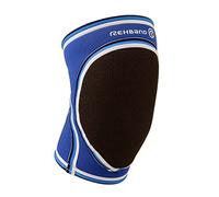 Rehband Ginocchiere Original, 1 pezzo, protezioni per le ginocchia, protezioni per pallamano, protezioni per le ginocchia in neoprene per lo sport, Colore:Blu, Misura:L