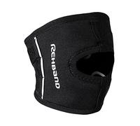 Rehband UD Ginocchiera stabilizzante della rotula, 1 pezzo, supporto aperto della rotula 3 mm in neoprene, Colore:Nero, Misura:XXL