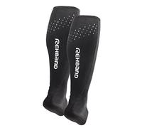 Rehband UD Supporto per il tendine d'Achille, 1 paio, supporto per Achille, supporto per il piede, supporto per la tibia, Colore:Nero, Misura:L