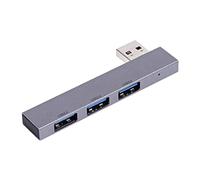 Reheyre Hub USB, Adattatore USB 3 in 1 Multiport, Estensione USB 2.0/USB 3.0, Docking Station USB, Splitter USB ad alta velocità Accessori per computer USB
